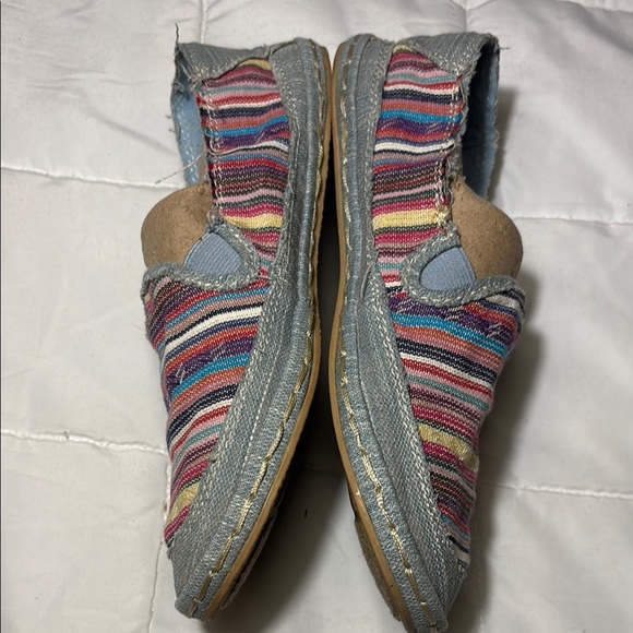 Rocket Dog Wheelie Summer Throw Multicolor Striped Slip-On Shoes sz 7 - Picture 4 of 9